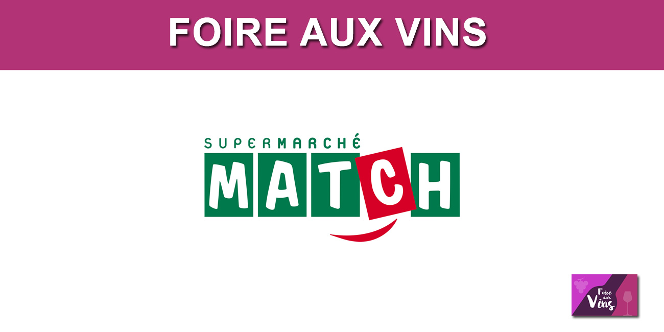 Foire aux vins MATCH automne 2026