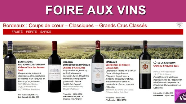 Foire aux vins de printemps 2022 : chez Vins+Vins, pas de pénurie de bons plans pour votre cave !
