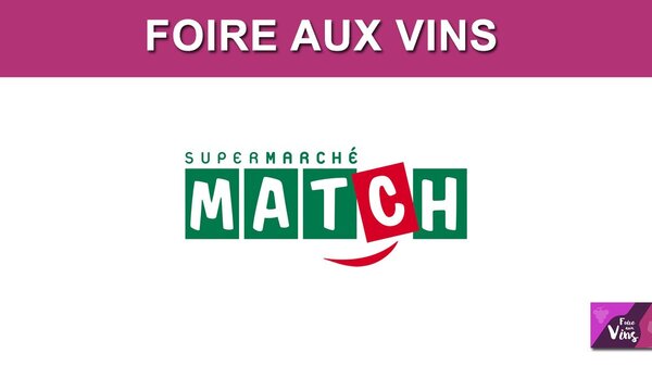 Foire aux vins MATCH automne 2026